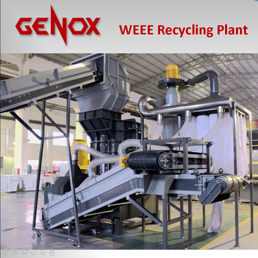 
                E-Waste Recycling Plant / Recycling System/Paper Shredder/Plastic Machine
         