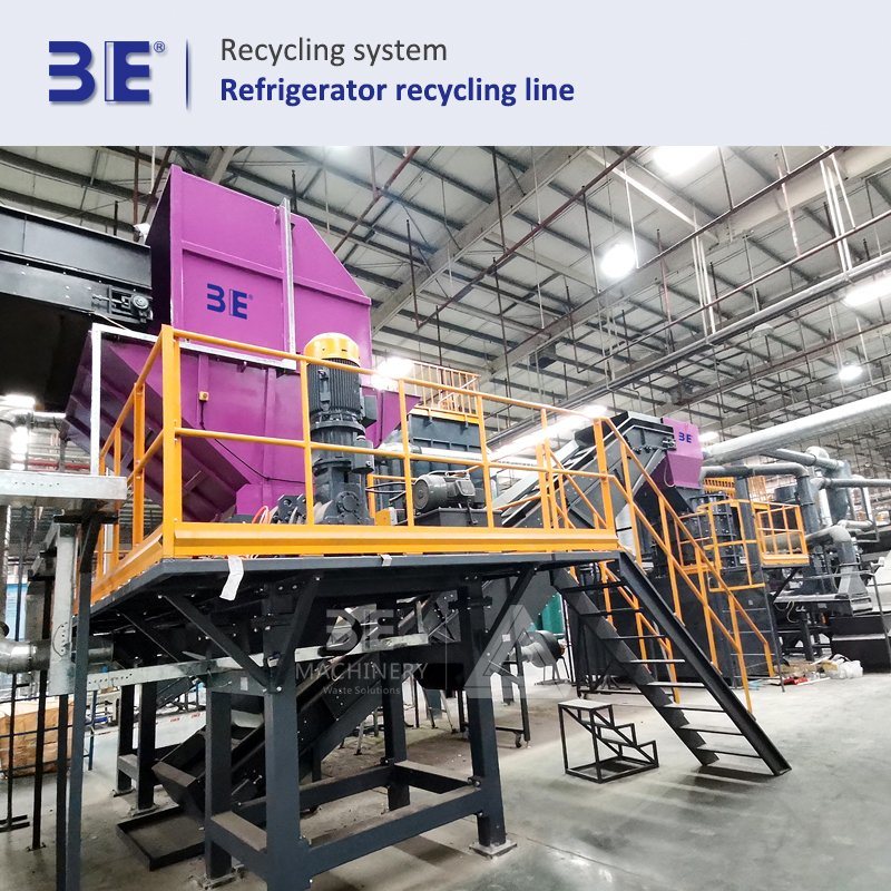 
                Household Appliances Recycling Equipment Refrigerator Recycling Line
            