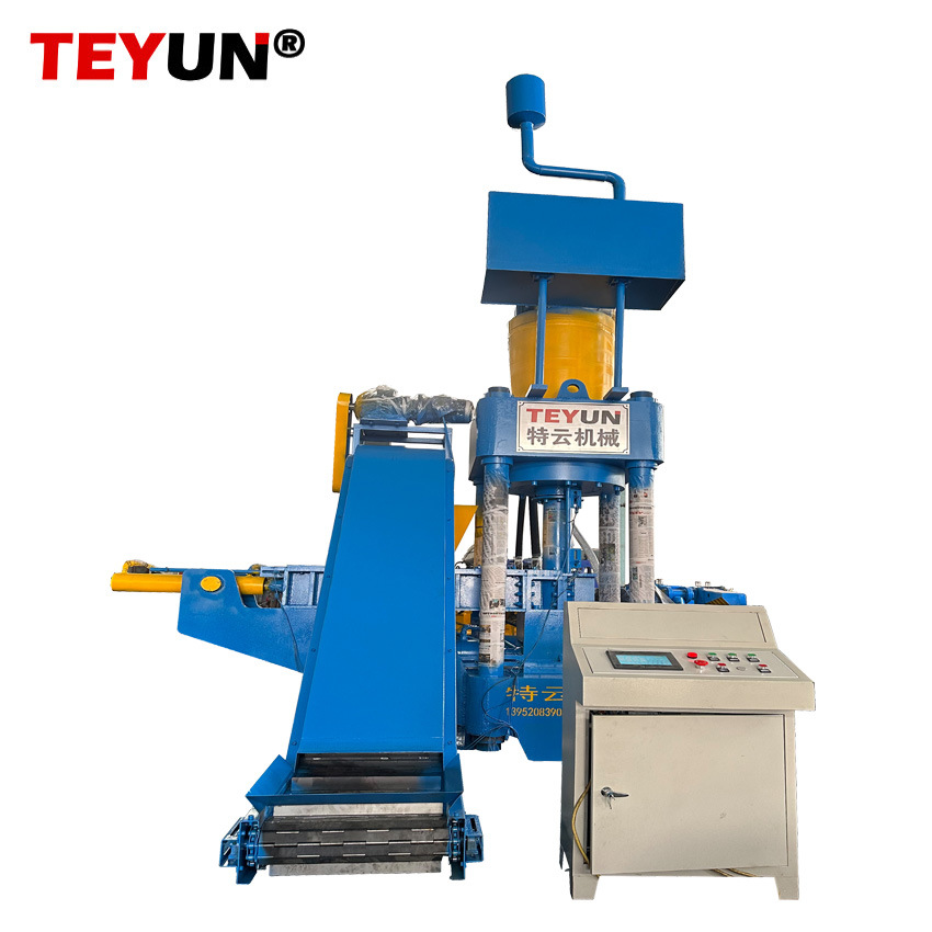 
                Y83-250 Briquetting Machine Press Baler Aluminum Chips
            