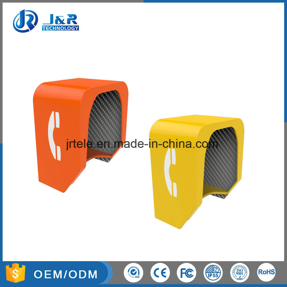 
                Heavy-Duty Acoustic Hood, Explosion-Proof Telephone Booth with Built-in Lamp
      