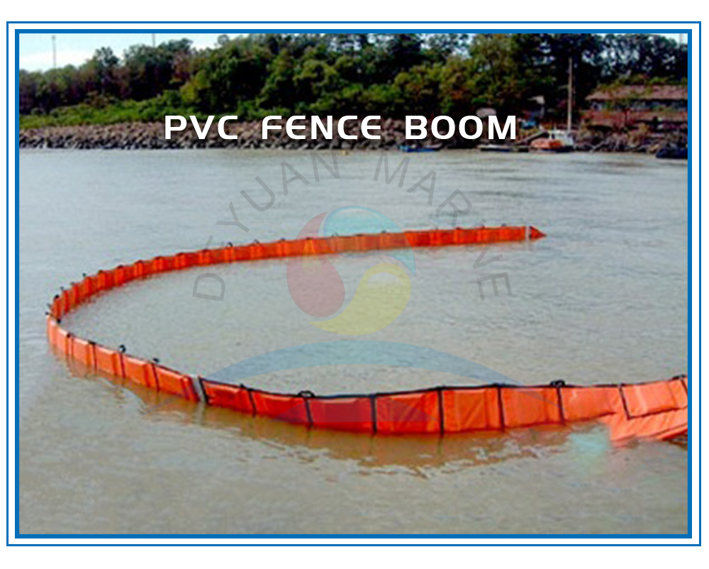 
                PVC Floating Fence Boom for Marine Oil Spill Reusable Type
            