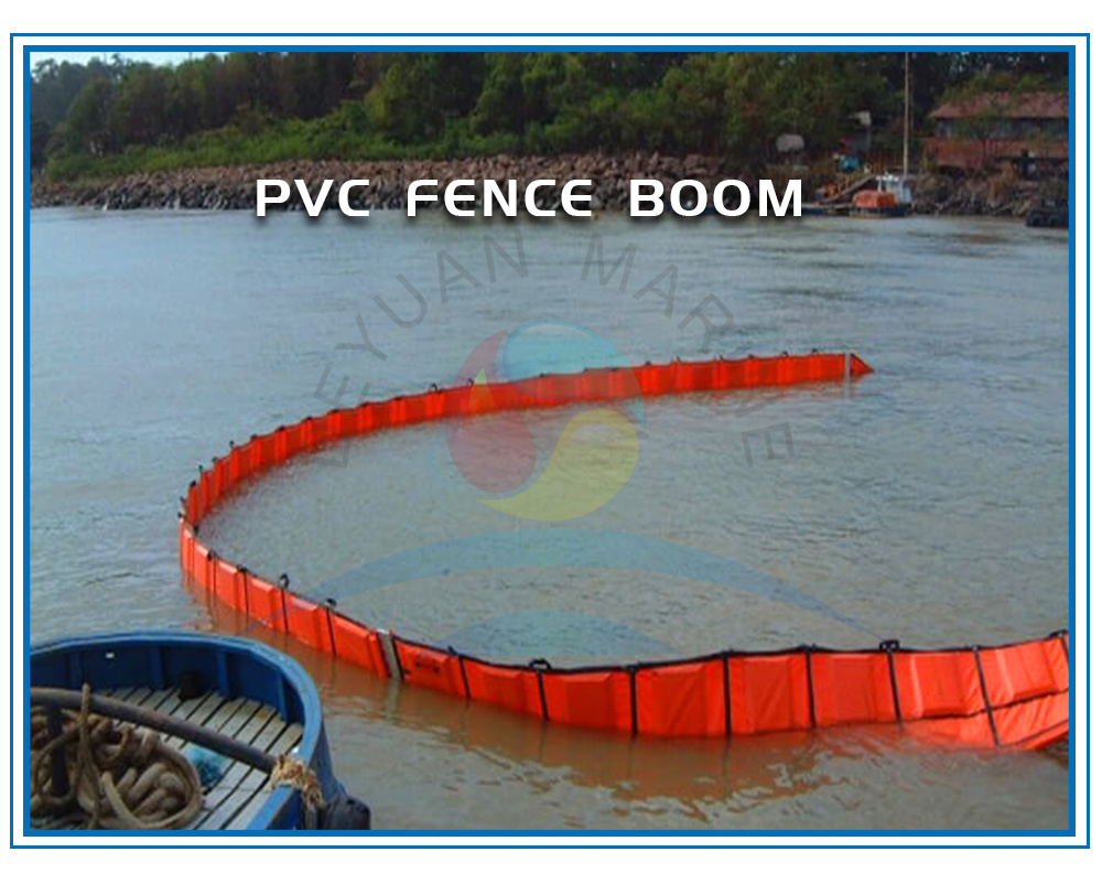 
                PVC Oil Fence Boom Floating Barriers
            