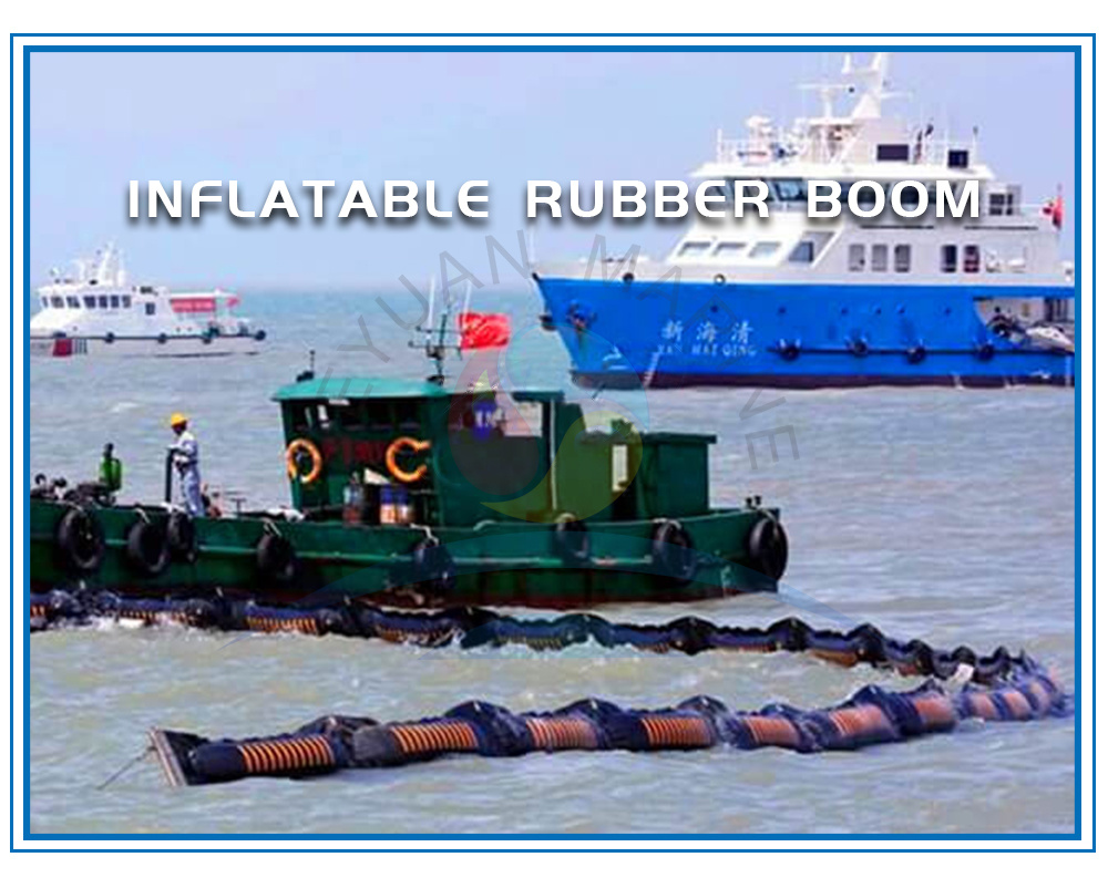
                Water Rubber Inflatable Boom for Fuel Spill Control
            