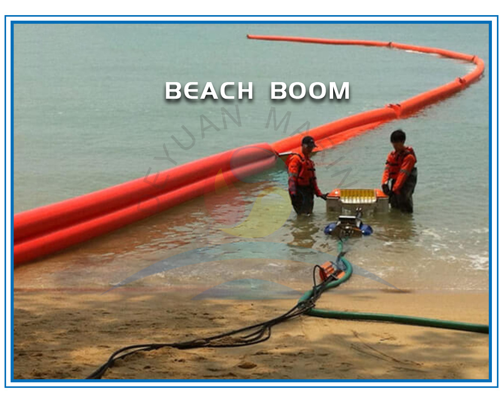 
                Beach Sea Oil Spill Containment Boom
            