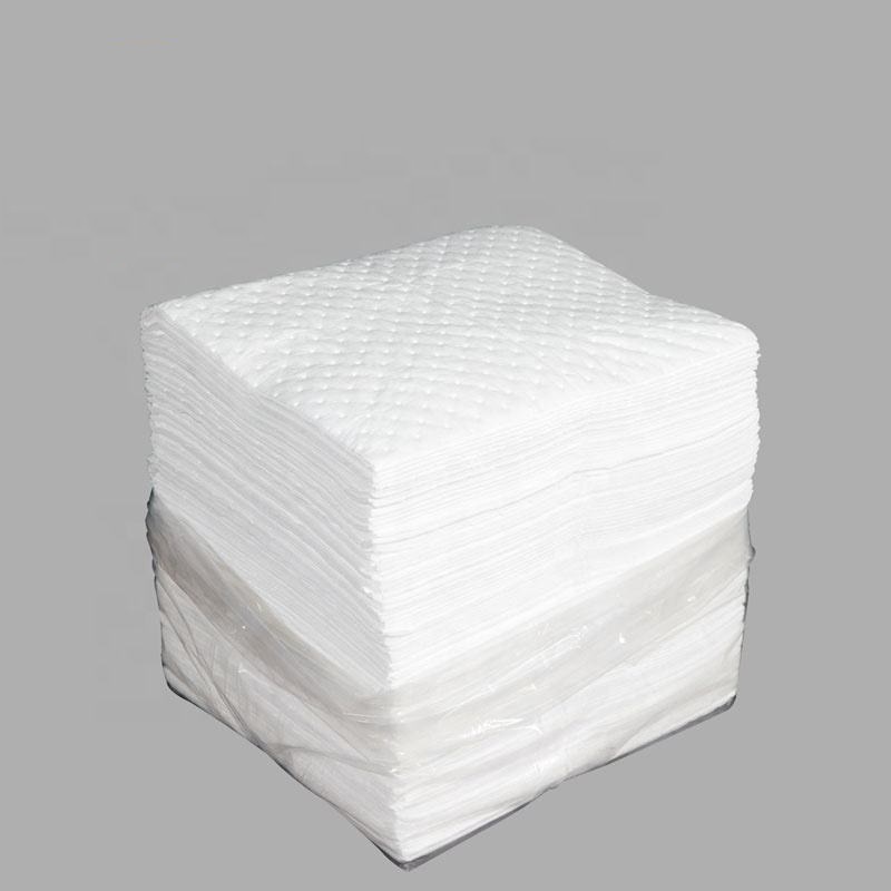 
                Super White Oil Absorbent Pads for Spill Control
            