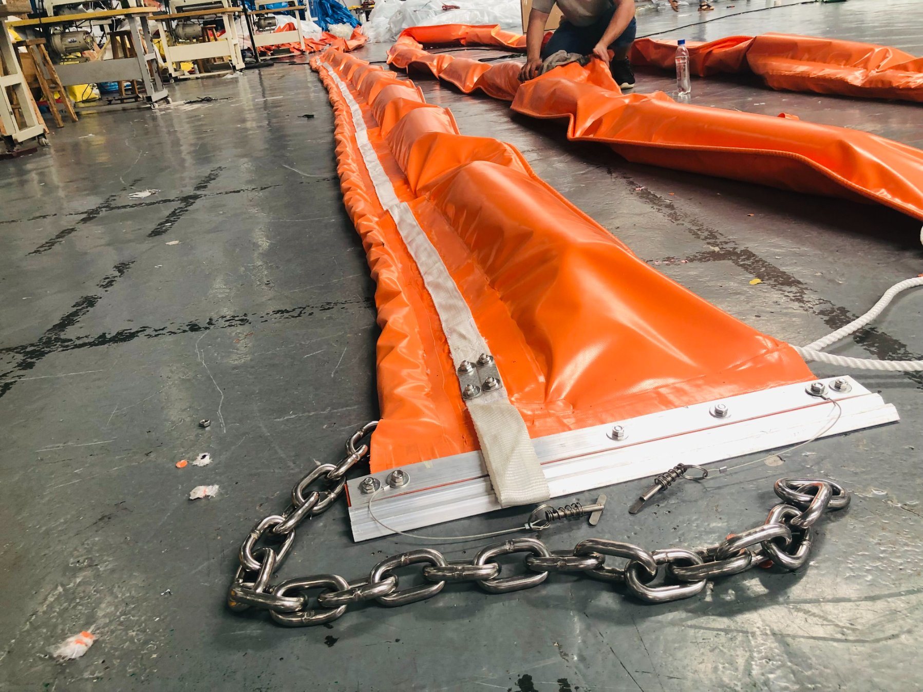 
                Litong Wholesale Tear Resistant PVC Mesh Coated Tarpaulin Protect Ocean Inflatable 