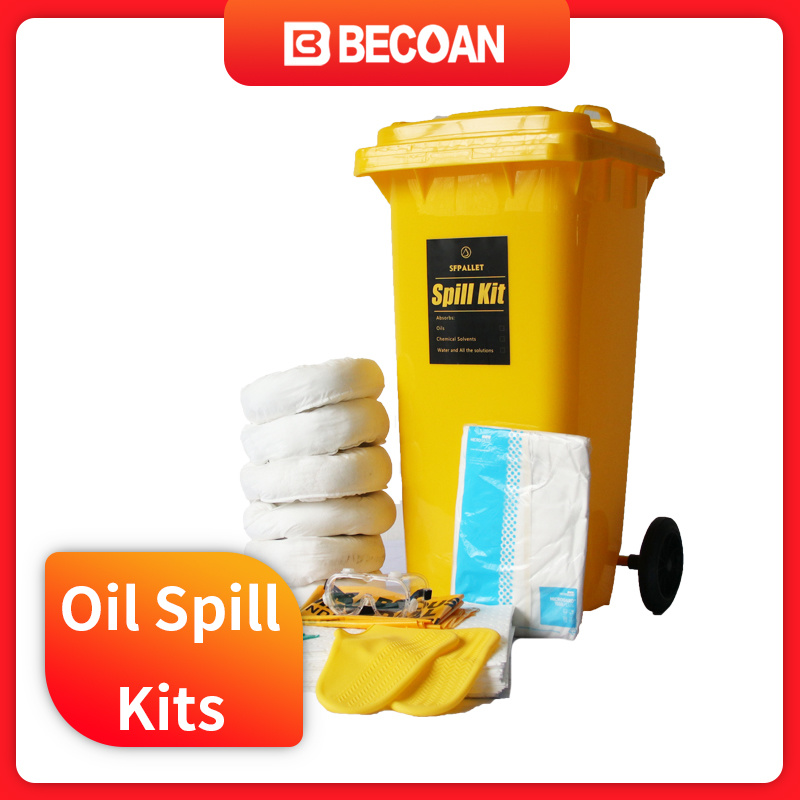 
                Portable Emergency Oil Spill Control Chemical Spill Kit Absorbent Spill Kits Equipm