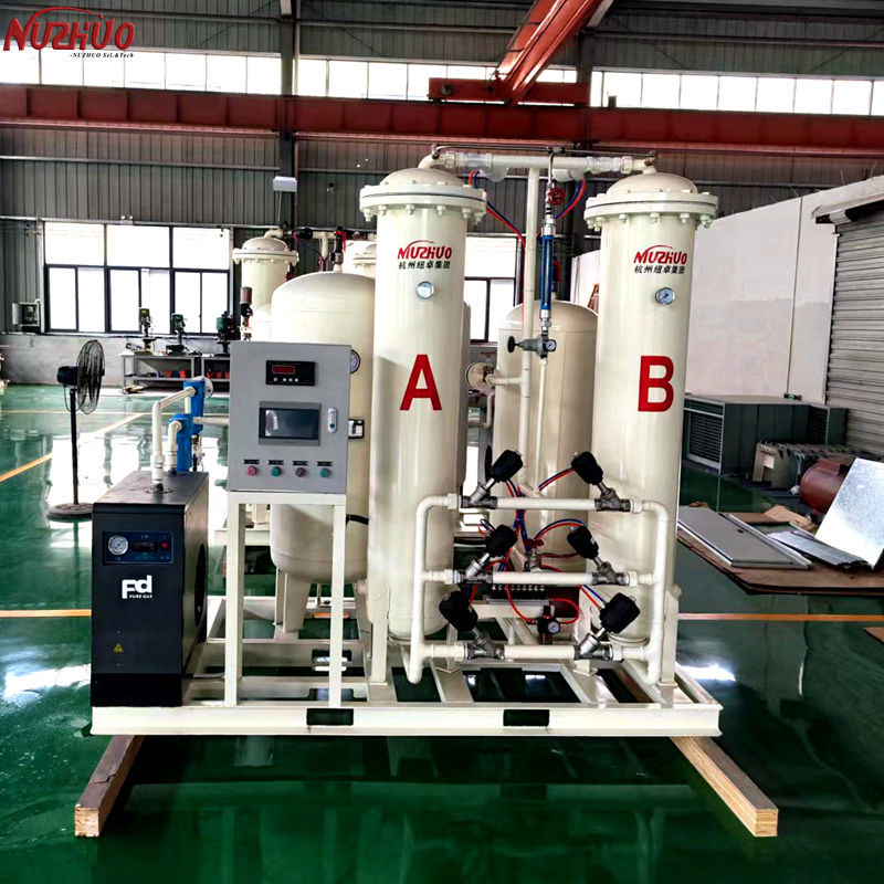
                Nuzhuo Oxygen Plant of 15nm3/Hour Output Purity Oxygen Gas 93-95 %
            