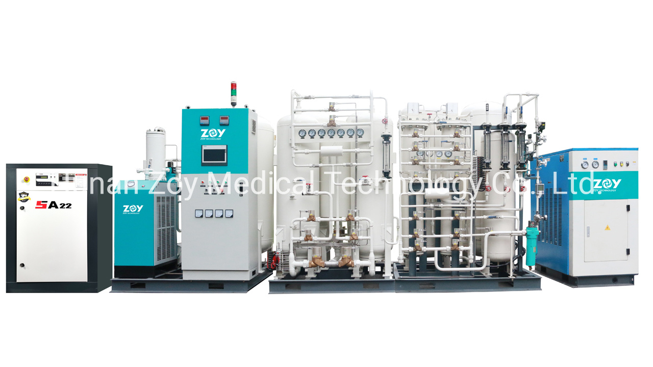 
                Zoy 120nm3/H Good Quality Medical Oxygen Making Machine Portable Oxygen Generator
 