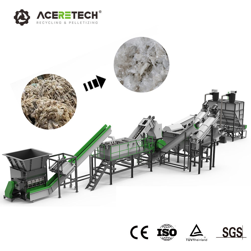 
                Industrial Agricultural Film Recycling Plastic Washing Machine for PP/PE
          