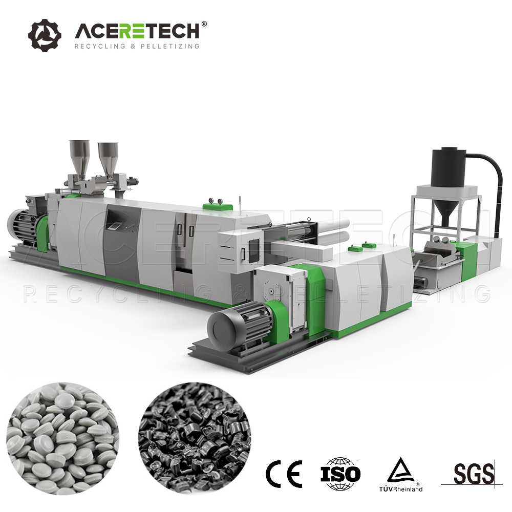 
                Aceretech Best Quality Plastic PP/PE/ABS/PS/PC Flakes/Regrinds Recycling Granulator