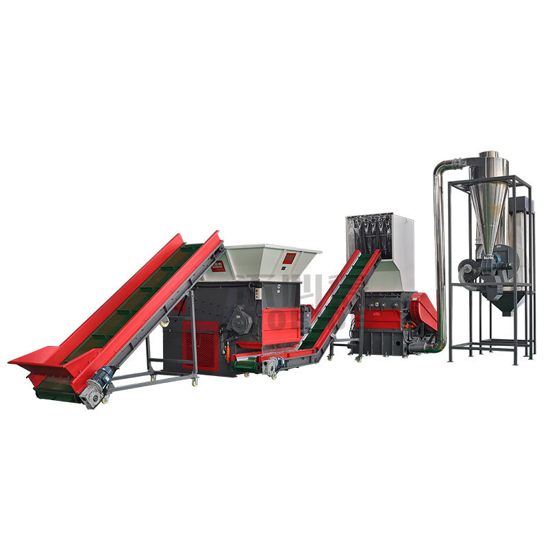 
                Waste Used PE PP Film Plastic Recycling Machine Plant Production Line
            