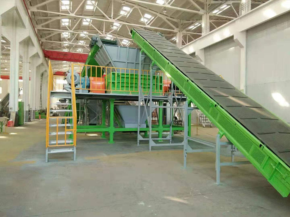
                500kg/H 2000kg/H Used Waste Tyre Tire Recycling Machine Tdf Plant Price with Plasti