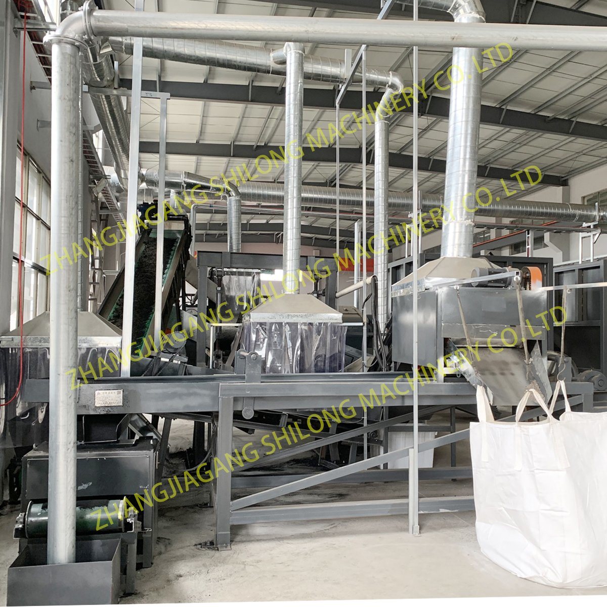 
                Tire Recycle Plant (300-10000kg/hr) / Waste Tire Recycling Machine
            