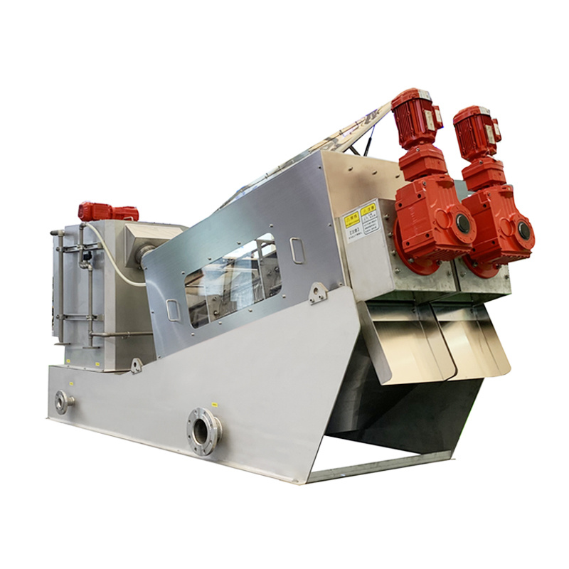 
                Automatic Belt Filter Press Sludge Dewatering Machine Dewater Screw Press
         