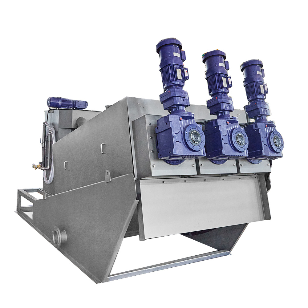 
                CE/ISO/SGS Wastewater Effluent Treatment Plant Screw Filter Press Sludge Dewatering