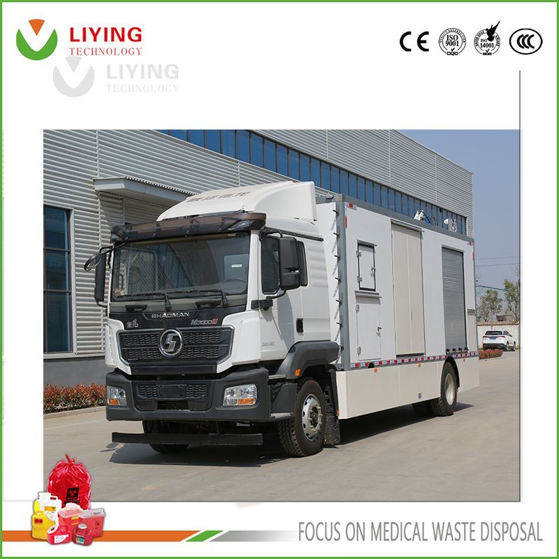 
                Truck Mounted Mobile Medical Waste Microwave Disinfection Disposal Treatment Vehicl