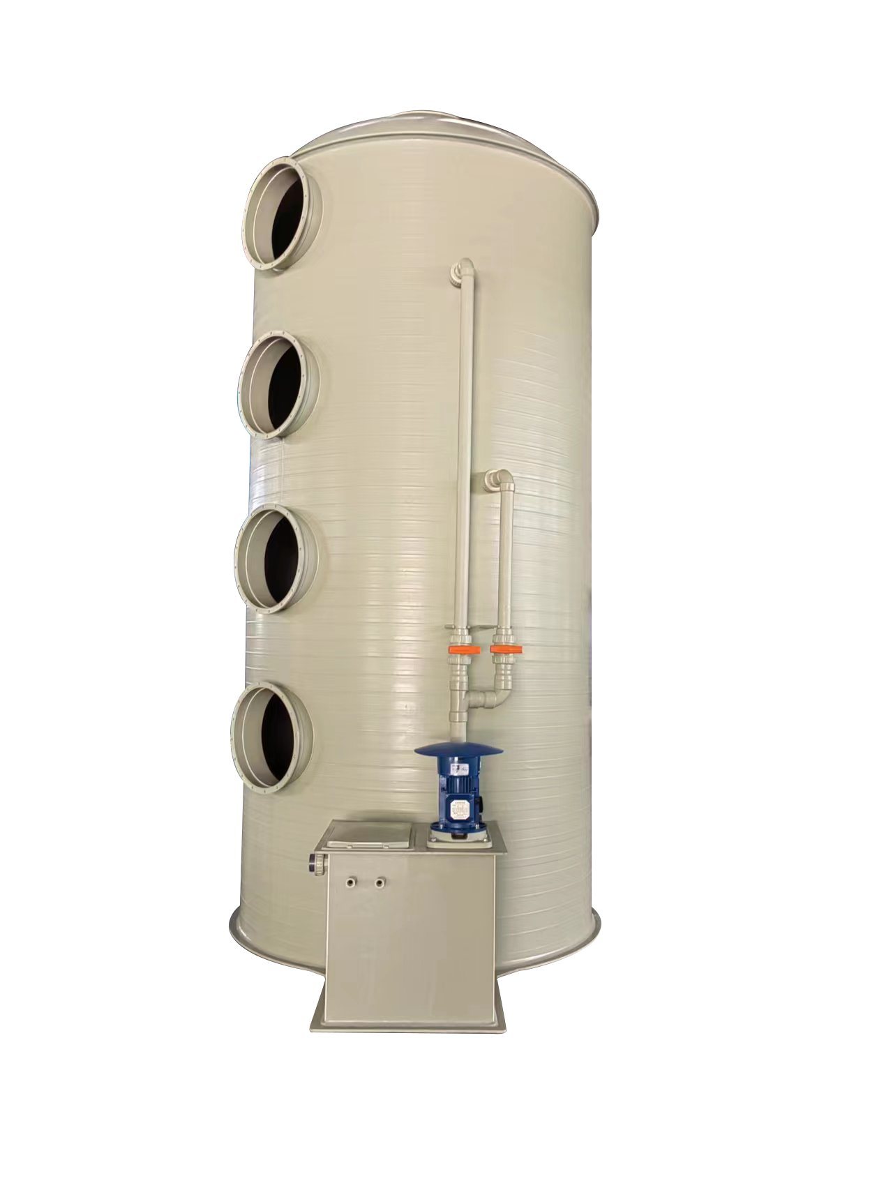 
                Air Odor Filter So2 H2s Spray Tower System Industrial Acid Exhaust Gas Wet Scrubber