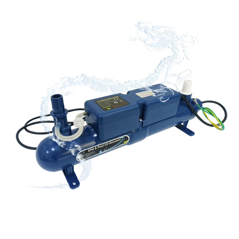 
                Portable Pool UV Water Sterilizer UV Ozone Generator Fish Tank Aquarium
           